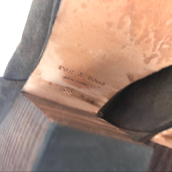 Rag & bone Newbury ankle boots 38 7.5 8 brown - Picture 5 of 8